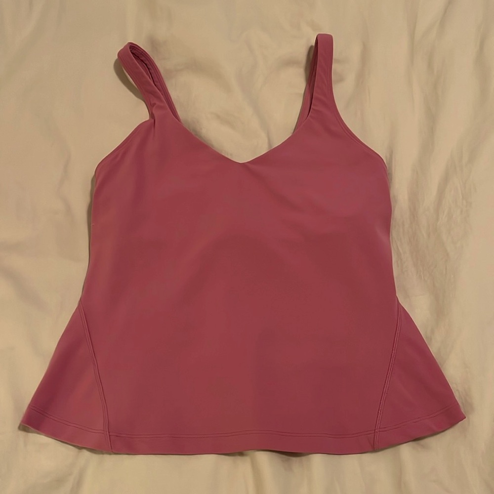 LuLuLemon align tank top size6 pink